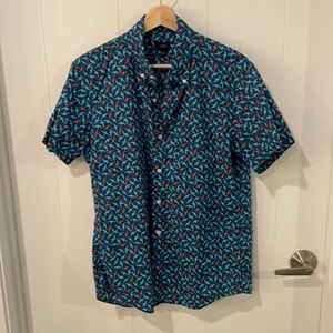 J. Crew short sleeve button up shirt.